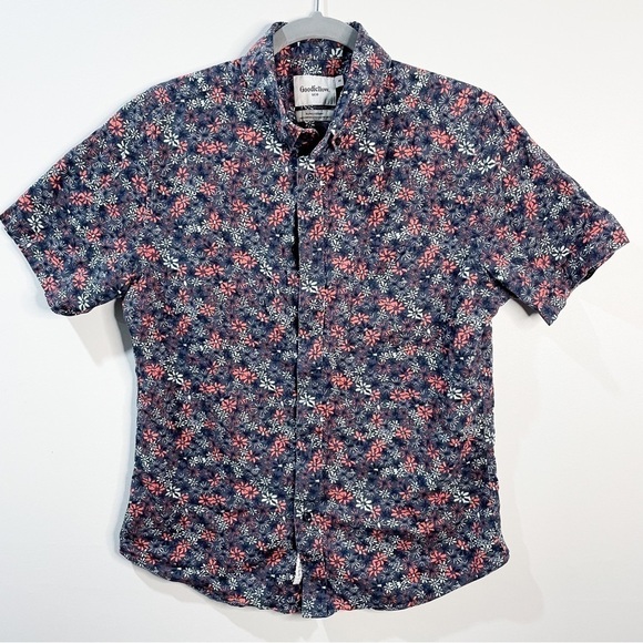 Good fellow Floral Button Down SZ-M - Picture 1 of 6
